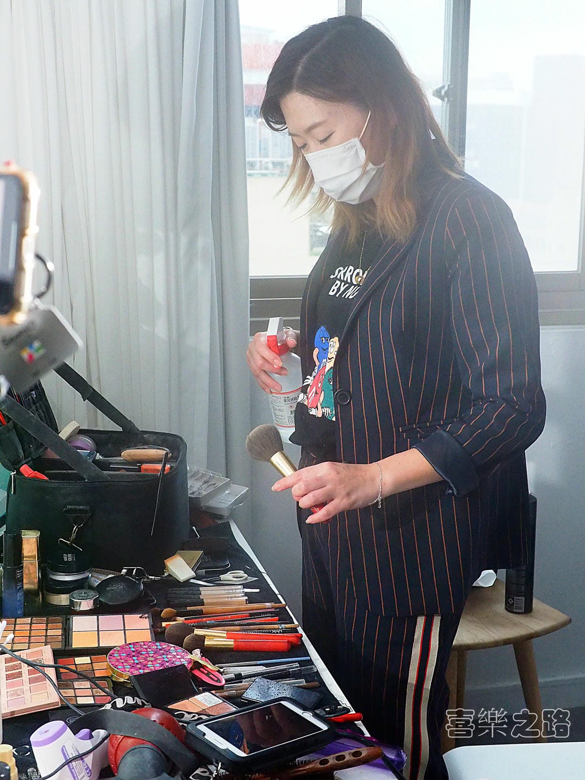 一個真正的專業髮妝師能夠讓范范從素人大媽變成為韓劇女神【康妝